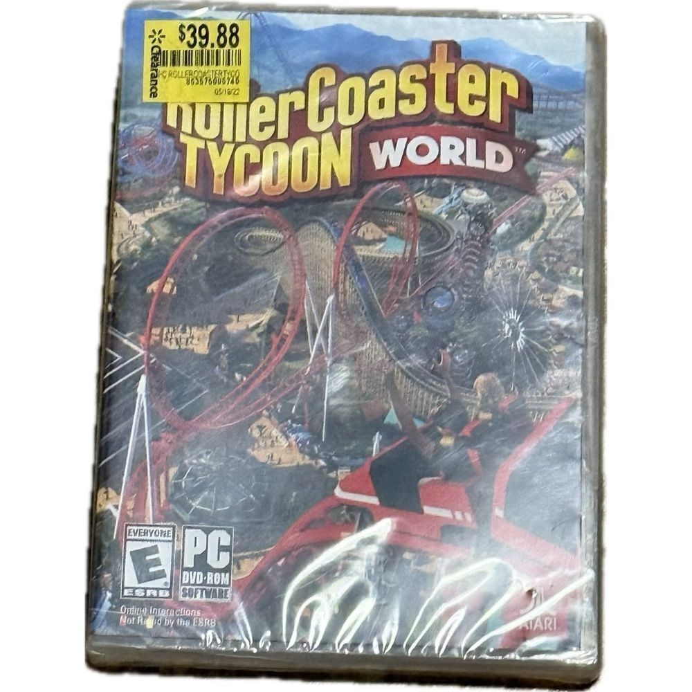 Roller Coaster Tycoon World‎ (PC)
DVD-Rom Computer Game Atari - New SEALED